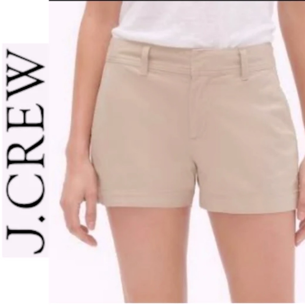 J CREW | Chino Classic Twill Shorts - sz 8